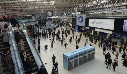 Waterloo Station, London