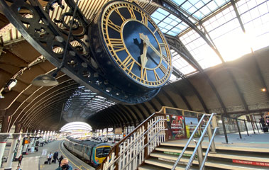 York station clock