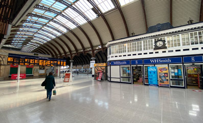 York station concourse