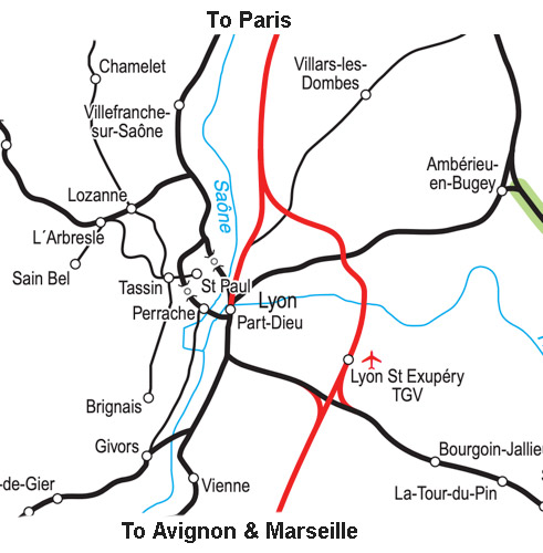 Gare De Lyon Station Map