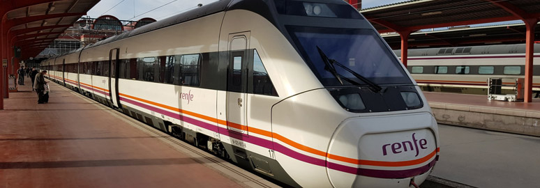 Platform at Madrid Chamartin