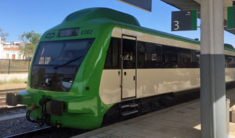 Madrid to Lisbon by train using this railcar