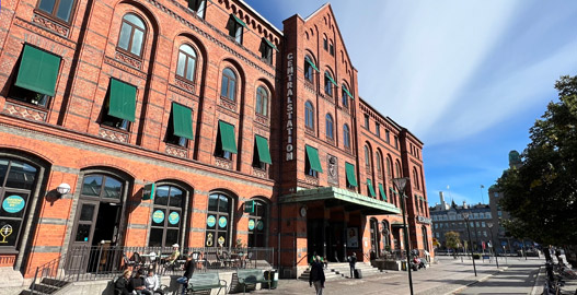 Malmo Central station terminus platforms