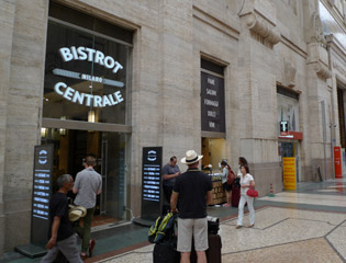 Milan Centrale station bistro