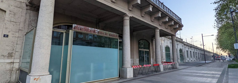 Milan Centrale Shoah Memorial entrance