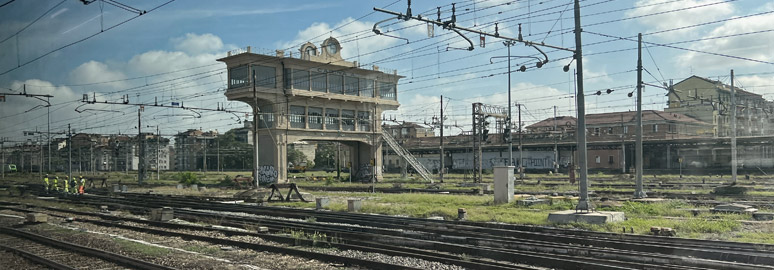 Milan Centrale signalbox