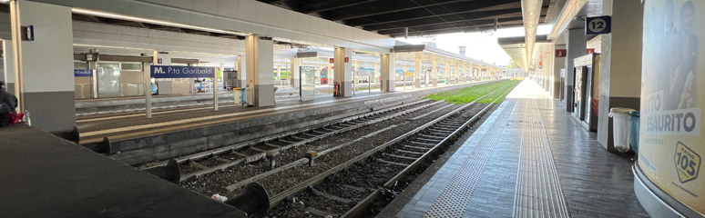Milan Porta Garibaldi platforms