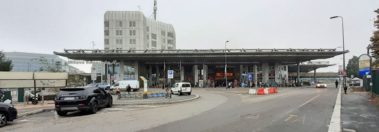 Milan Rogoredo station exterior