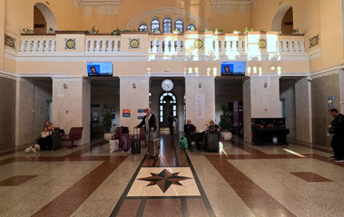 Chisinau station interior