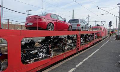 OBB Motorail car transporters