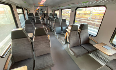 2nd class on a Munich-Salzburg BRB train