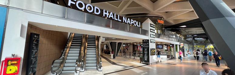 Naples Centrale food hall