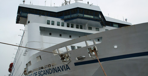 Commodore class cabin on the Newcastle-Amsterdam ferry