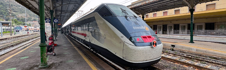 Intercity train at Ventimiglia