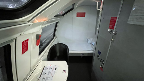 Delxe sleeper in Nightjet double-deck sleeping-car