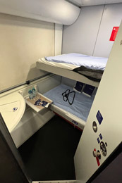 2-berth sleeper in Nightjet double-deck sleeping-car