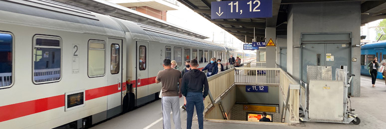 Osnabruck Hbf platform 2