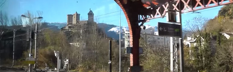 The castle at Foix