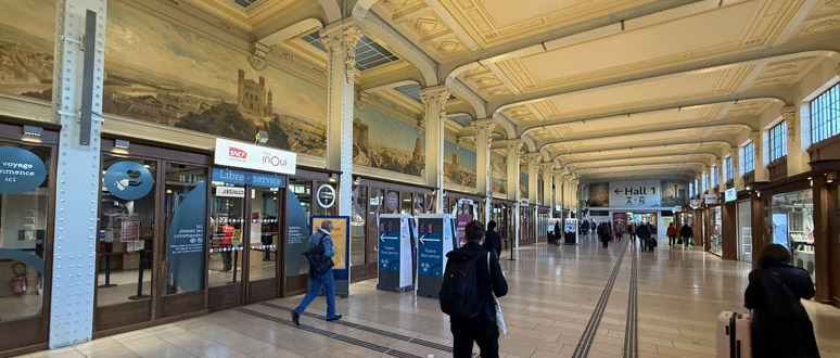 Ticket hall, Paris Gare de Lyon