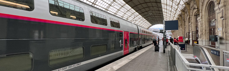 TGV train at Nice Ville