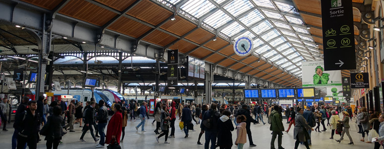 Paris St Lazare concourse