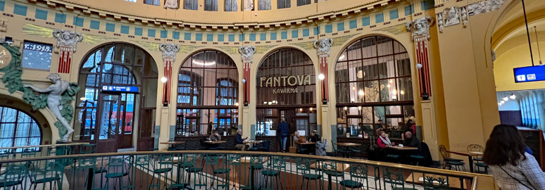 Fantova Kaverna (Fanta's Cafe), Prague Hlavni