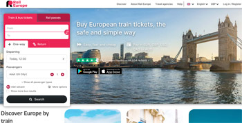 Train tickets in Europe - Search & Book on Rail Europe