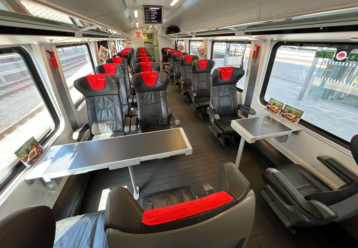 A guide to first class travel on European trains