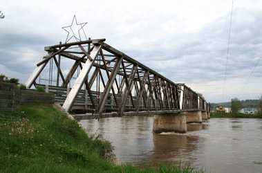 Footbridge at Quesnel