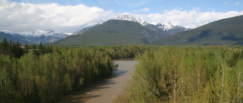 Scenery between Quesnel & Jasper