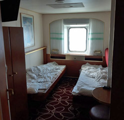 2-berth sea view cabin