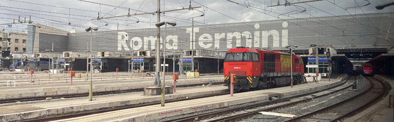Rome Termini platforms