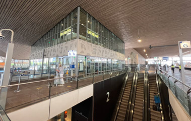 Eurostar terminal at Rotterdam Centraal