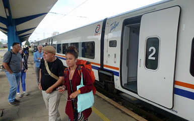 Talgo train at Sarajevo