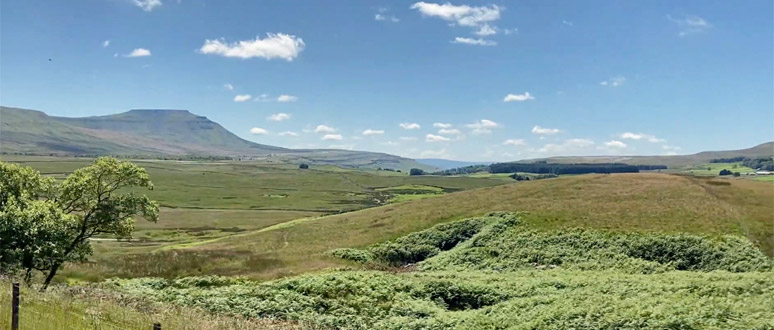 Scenery on the Settle and Carlisle railway