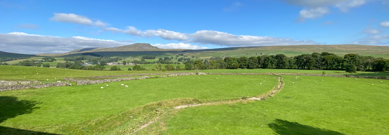 Scenery on the Settle and Carlisle railway