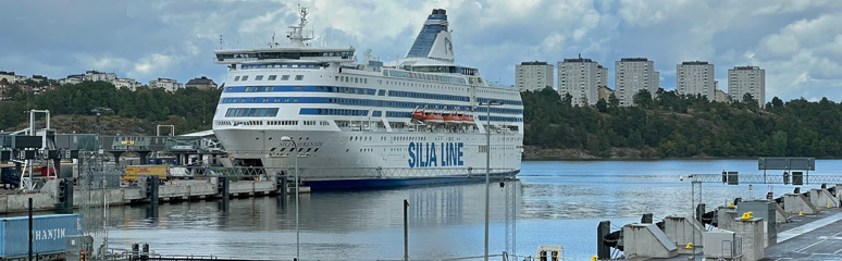 Silja Line ferry from Helsinki to Stockholm