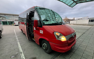 Nis Express bus between Nis & Sofia.