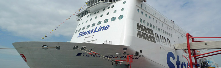 Stena Line ferry at Hoek van Holland