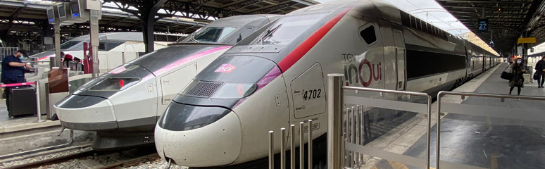 TGV Duplex at Paris Gare de l'Est