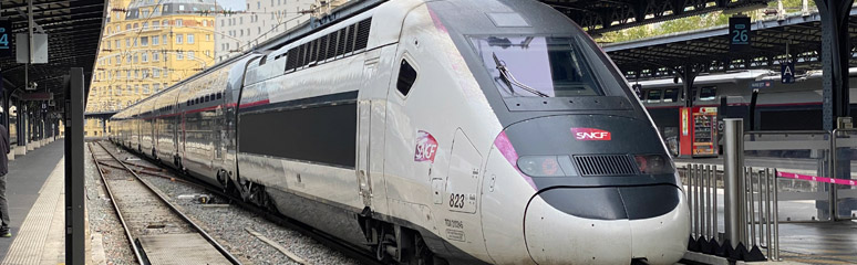 TGV Duplex at Paris Gare de l'Est