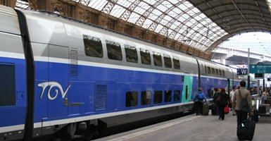 TGV Duplex at Nice Ville