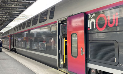 An TGV Duplex to Munich at Paris Est.