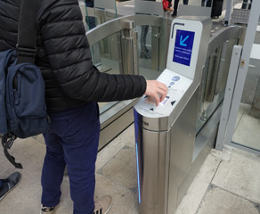 TGV ticket gates