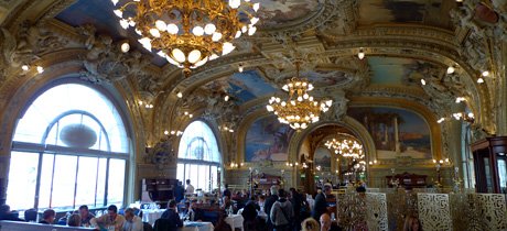 The Train Bleu restaurant at Paris Gare de Lyon