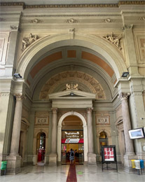Inside Trieste Centrale station