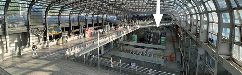 Turin Porta Susa metro station