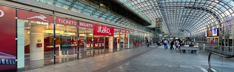 Turin Porta Susa platforms