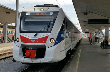 The train from Venice to Ljubljana