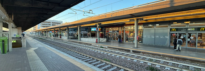 Venice Mestre platforms